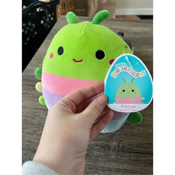 Squishmallows Rutabaga Caterpiller 7.5" Plush Toy NEW with tag - Picture 2 of 3